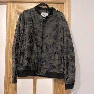 Mens Zara Camo Bomber